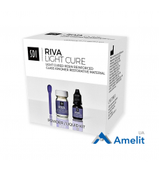 Склоіономерний полімер Riva Light Cure, колір А2 (SDI Limited), набір 15 г + 7.2 мл